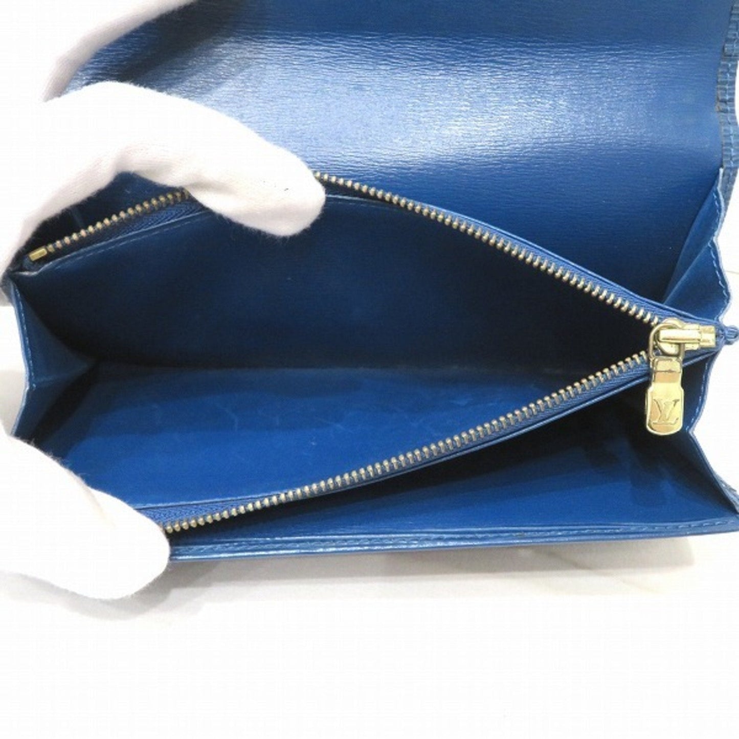 LOUIS VUITTON Epi Pochette Porto Mone Credit M63565 Long Wallet Bifold Unisex