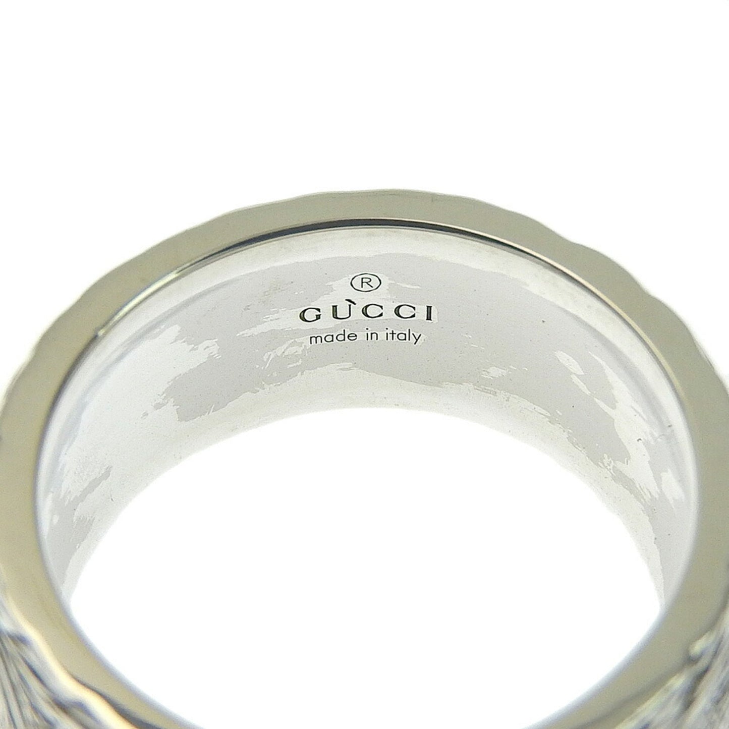 GUCCI Cat Ring SV925 Silver 925 #15 13.5 Tiger