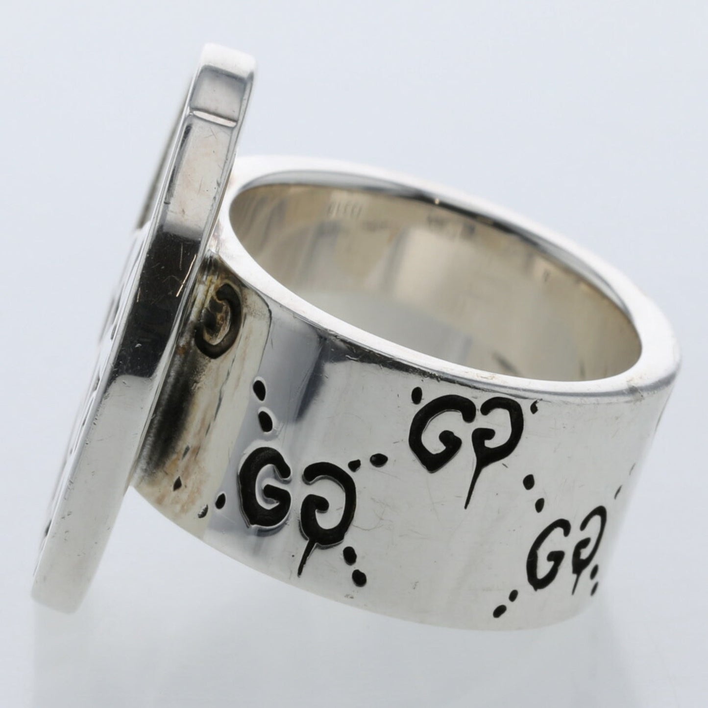 Gucci Ring Ghost Silver 925 No. 19 Men's GUCCI