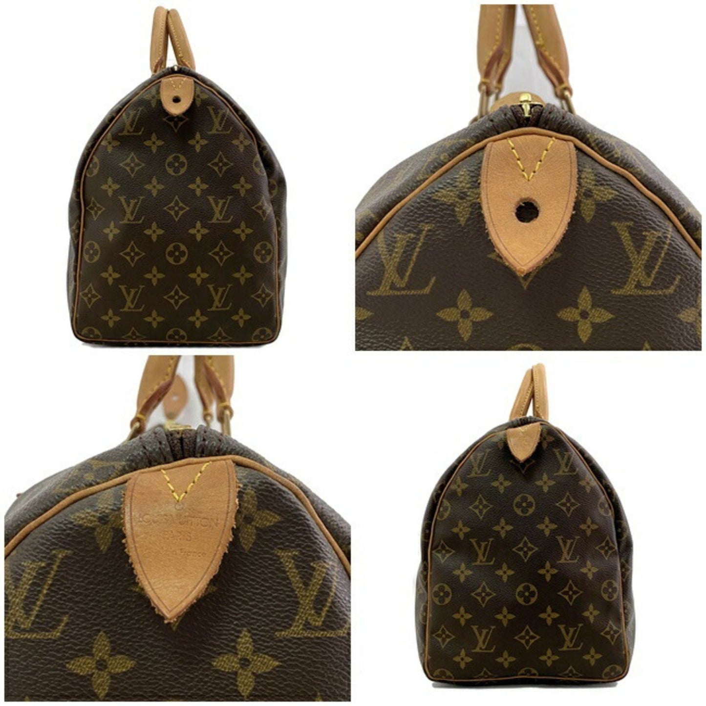 Louis Vuitton Boston Bag Speedy 40 Brown Monogram M41522 SP1903 LOUIS VUITTON Handbag Travel Ladies Men's Business Trip