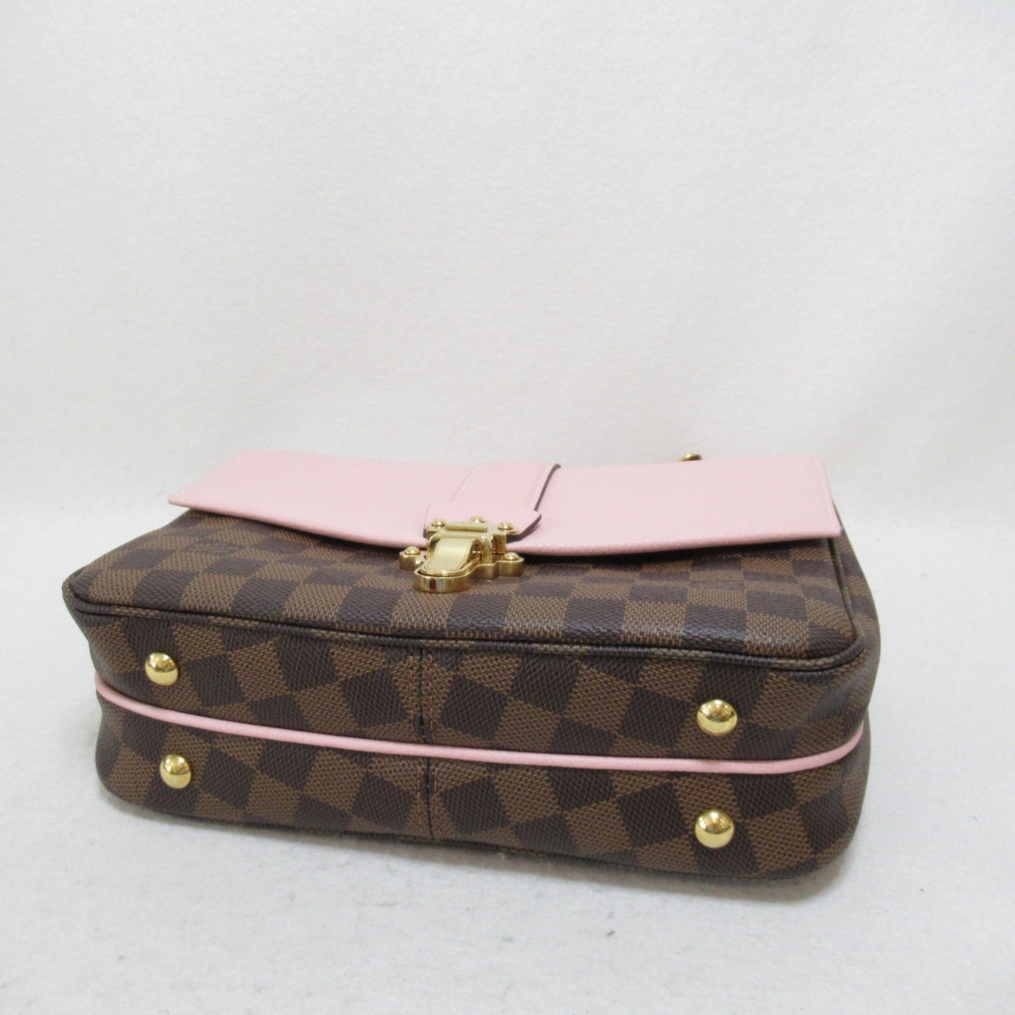 LOUIS VUITTON Clapton Shoulder Bag Pink Magnolia Damier PVC coated canvas N44244