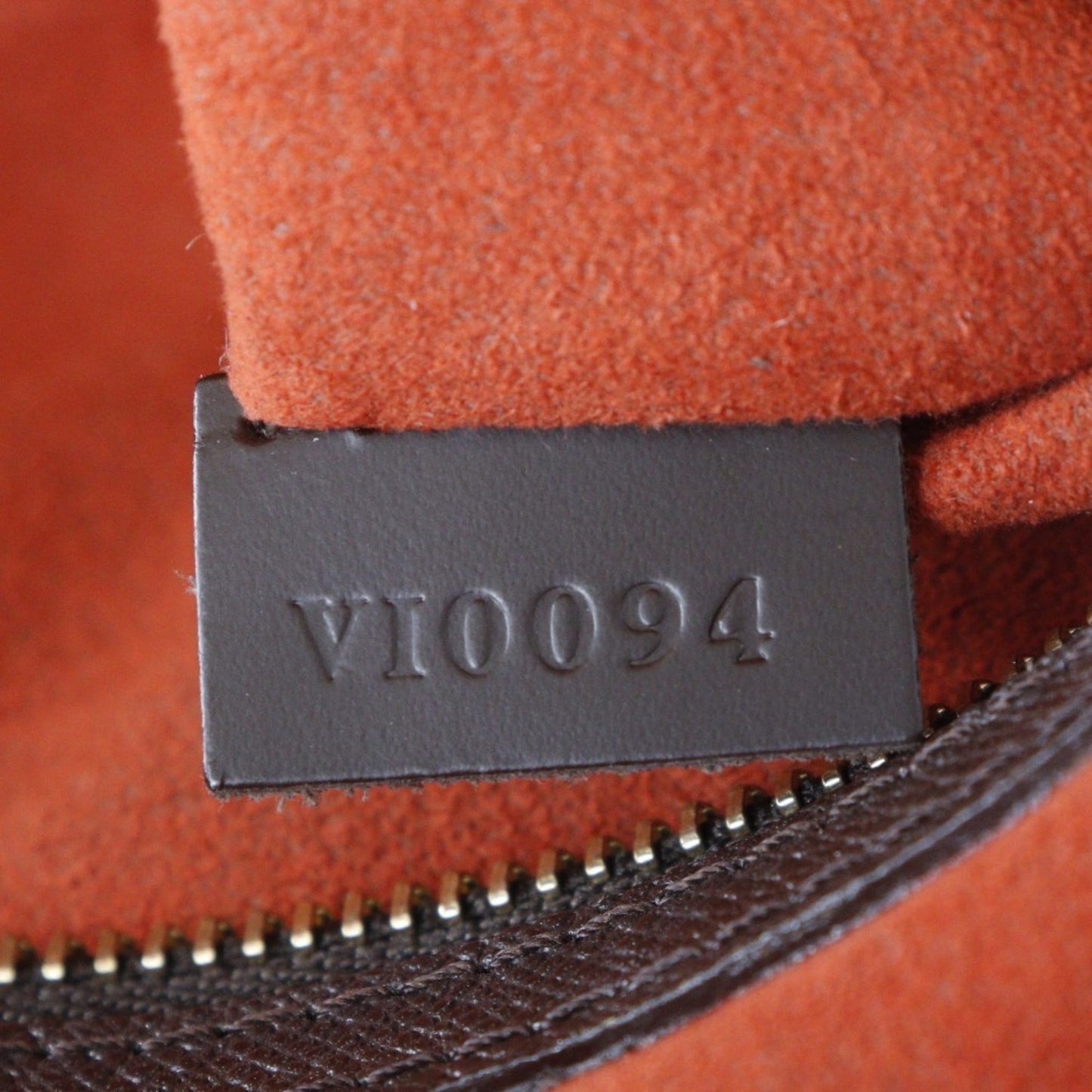 LOUIS VUITTON Brera Handbag N51150 Damier Canvas Brown VI0094 Women's