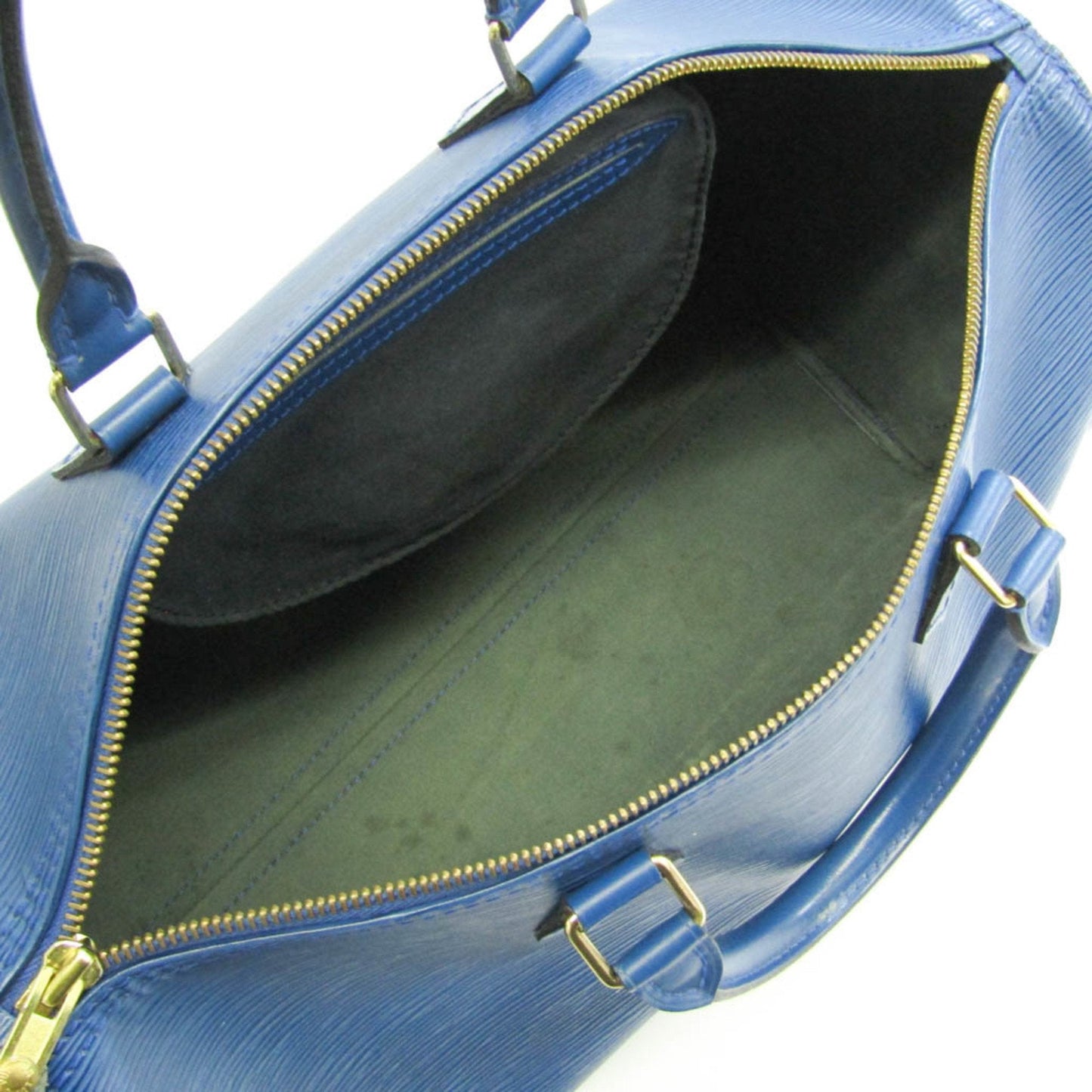 Louis Vuitton Epi Speedy 35 M42995 Unisex Handbag Toledo Blue