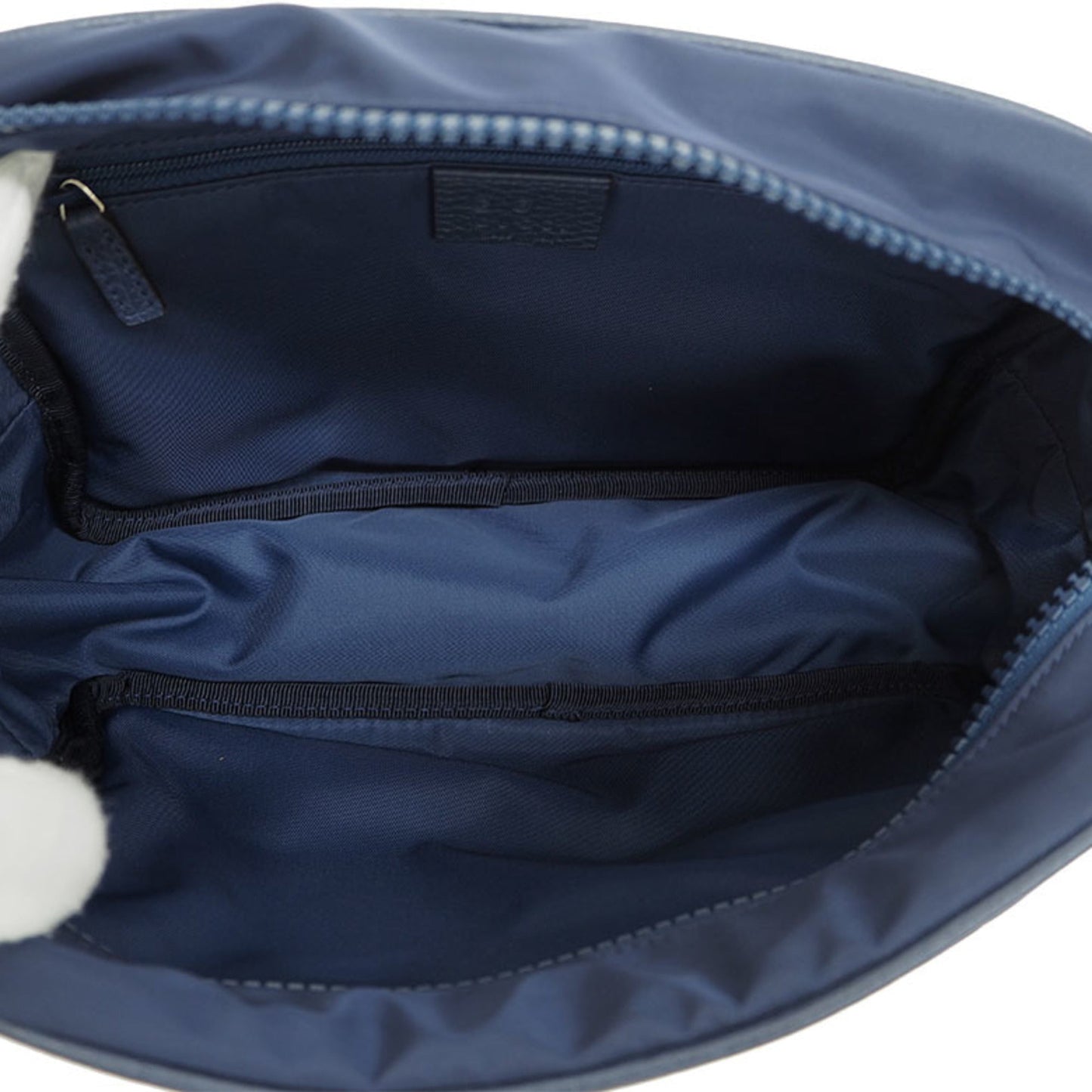 Gucci Nylon Clutch Bag,Pouch Navy