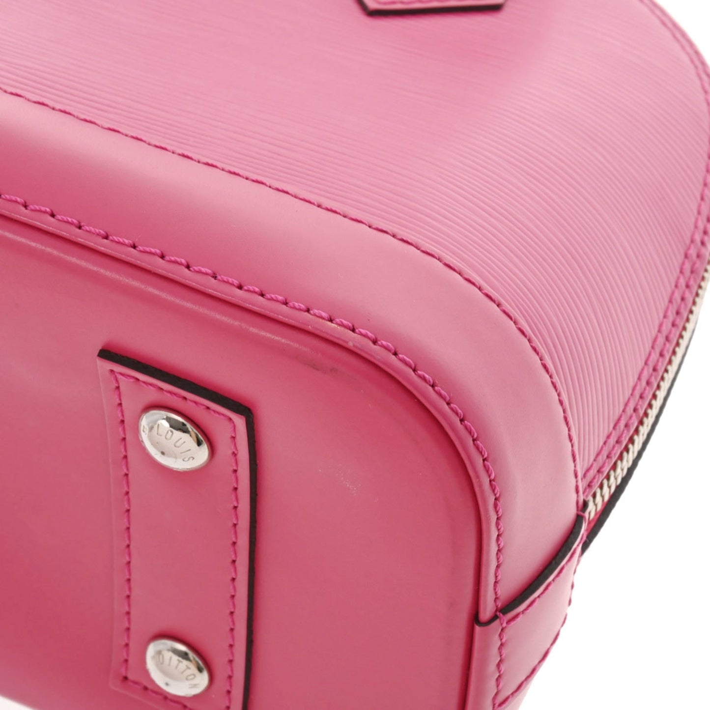 LOUIS VUITTON Epi Alma BB Hot Pink M42048 Women's Leather Handbag