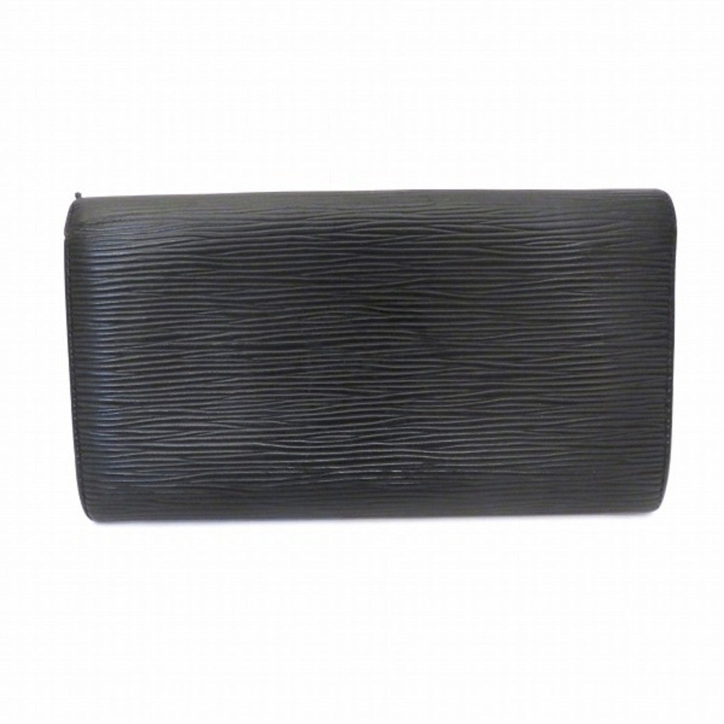 LOUIS VUITTON Epi Pochette Portomone Credit M63562 Long Wallet Unisex