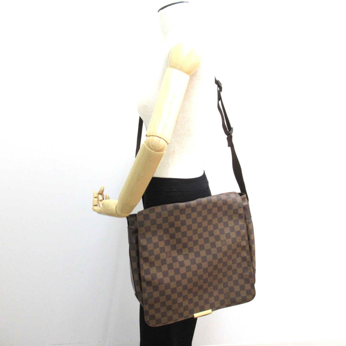LOUIS VUITTON Bastille Brown Damier PVC coated canvas N45258