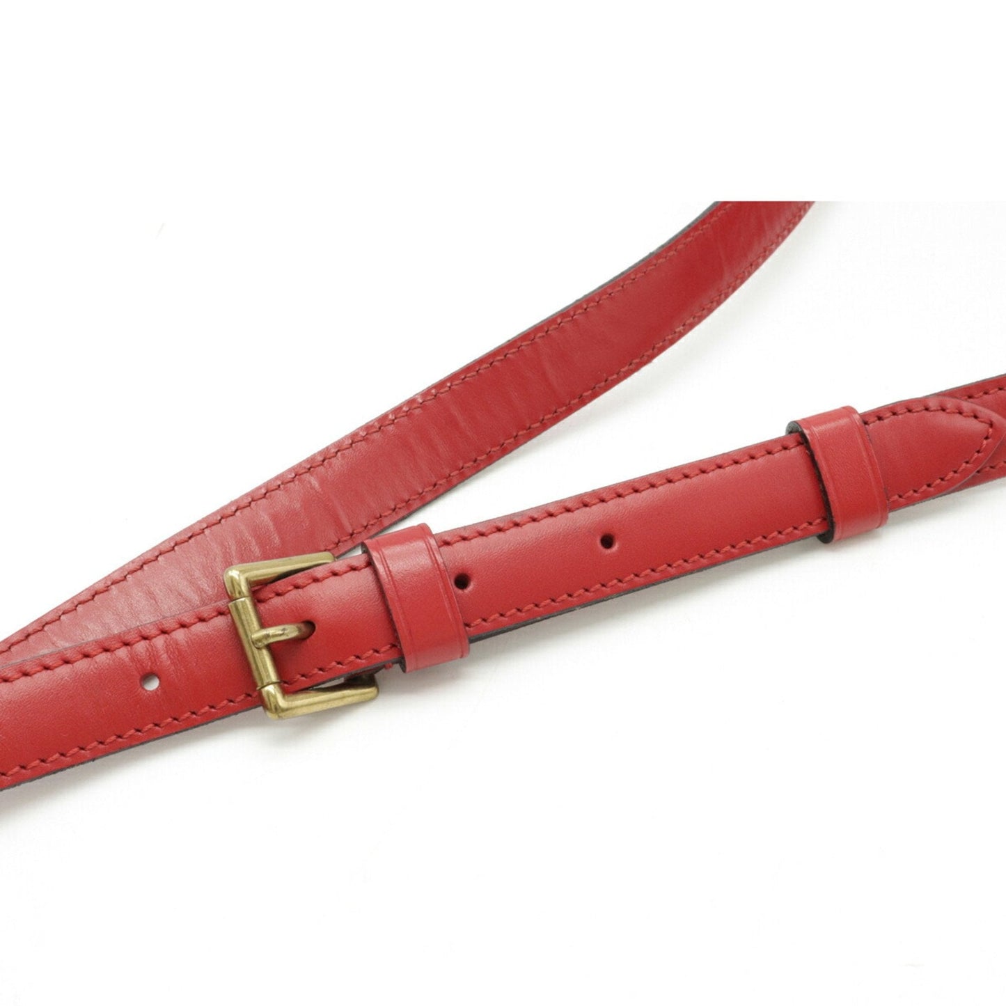 Louis Vuitton Epi Sun Crew Shoulder Bag Leather Castilian Red M52197