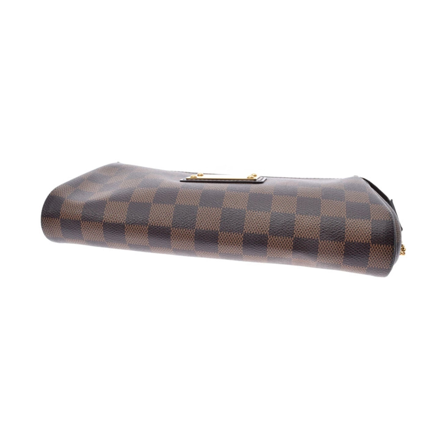 Louis Vuitton Damier Eva Brown N55213 Ladies Canvas Shoulder Bag