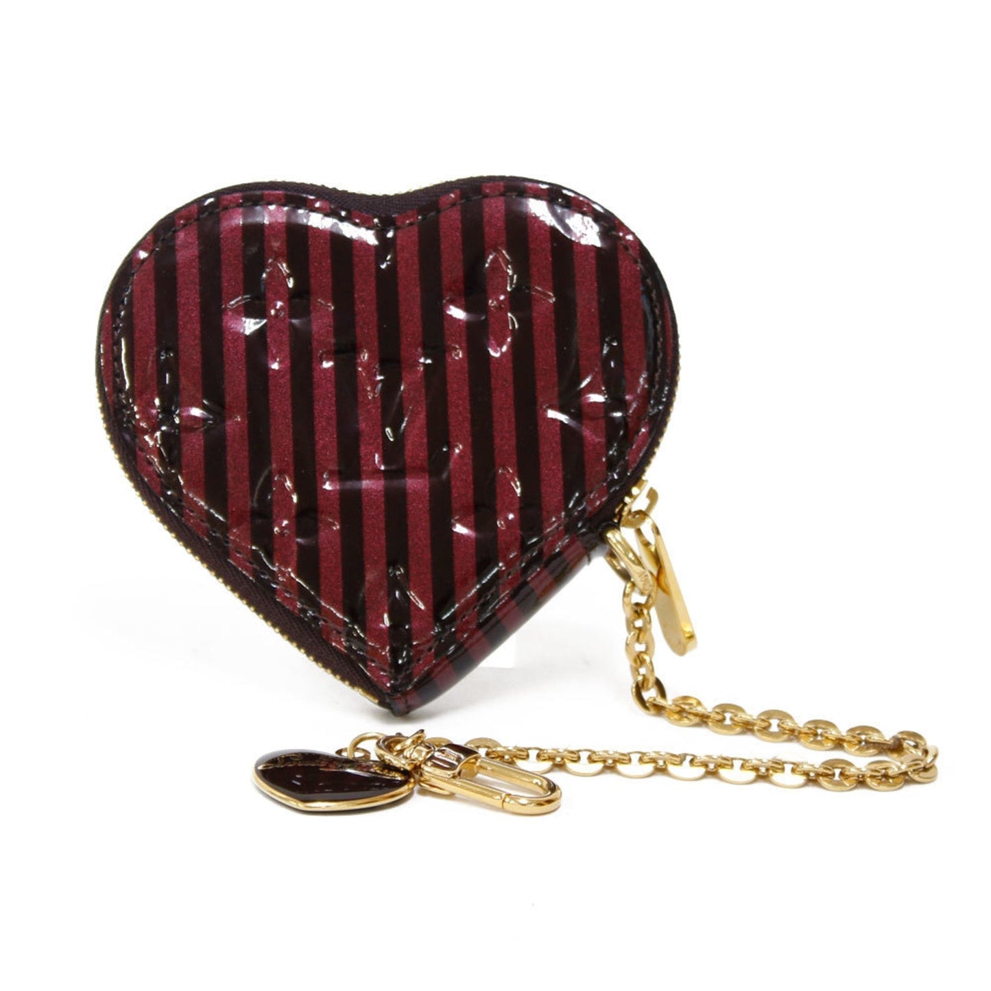 Louis Vuitton Coin Case Verni M91713 Women's Men's