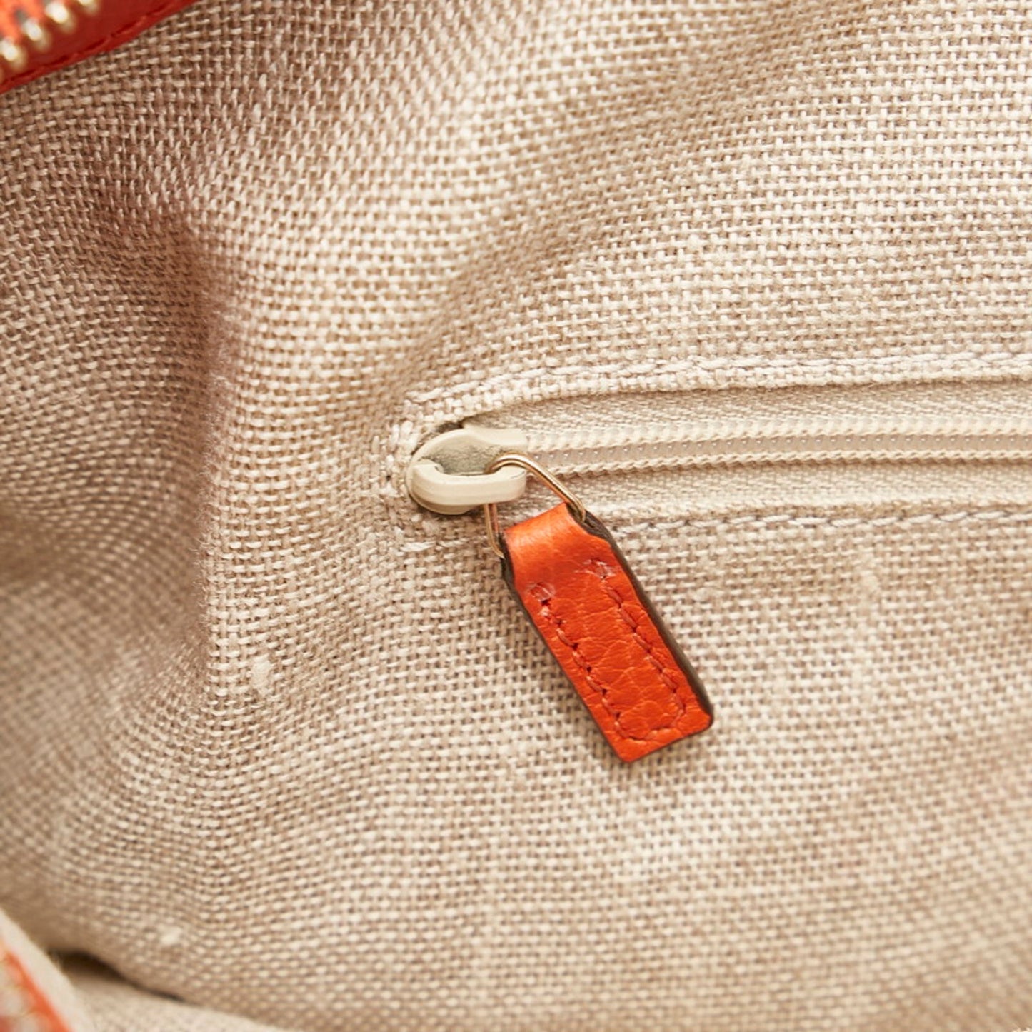 Gucci Interlocking G Handbag Shoulder Bag 449651 Orange Leather Ladies GUCCI