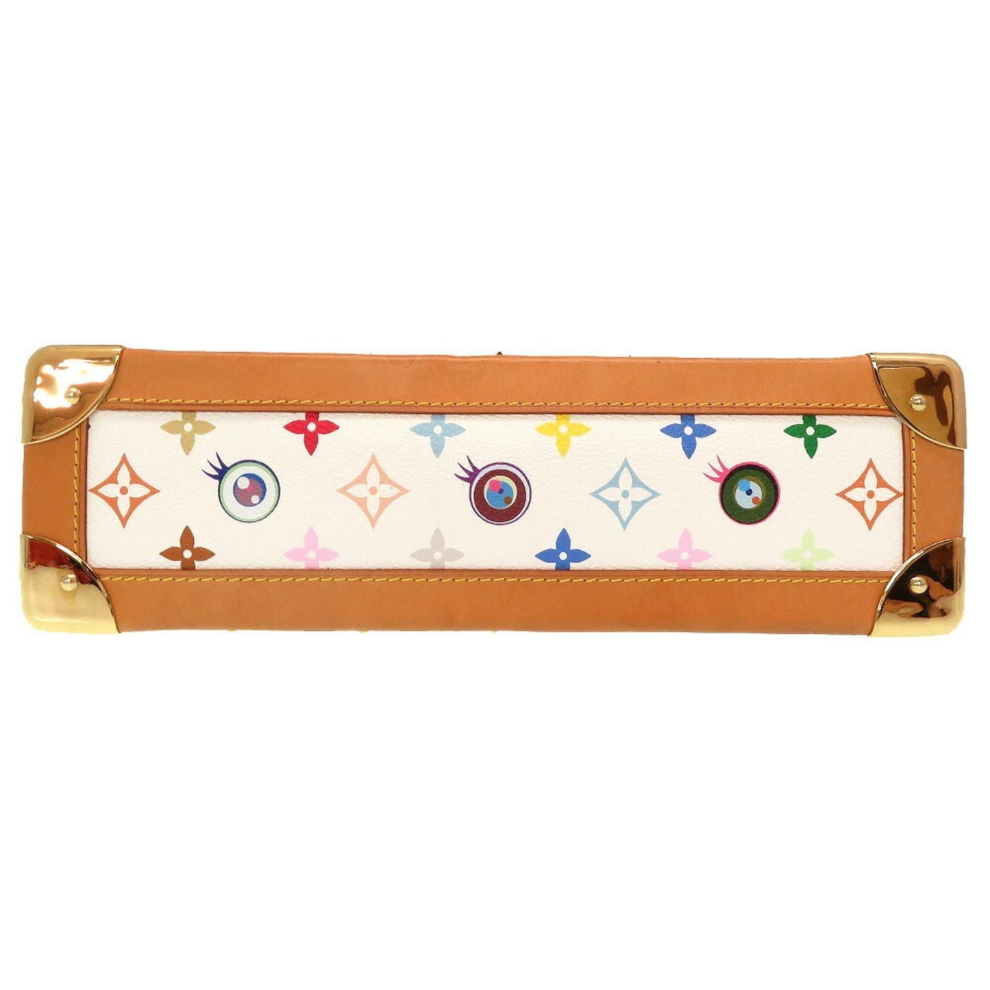 Louis Vuitton Eye Miss You Sack Mule Monogram Multicolor Blanc M92051 Handbag Bag White