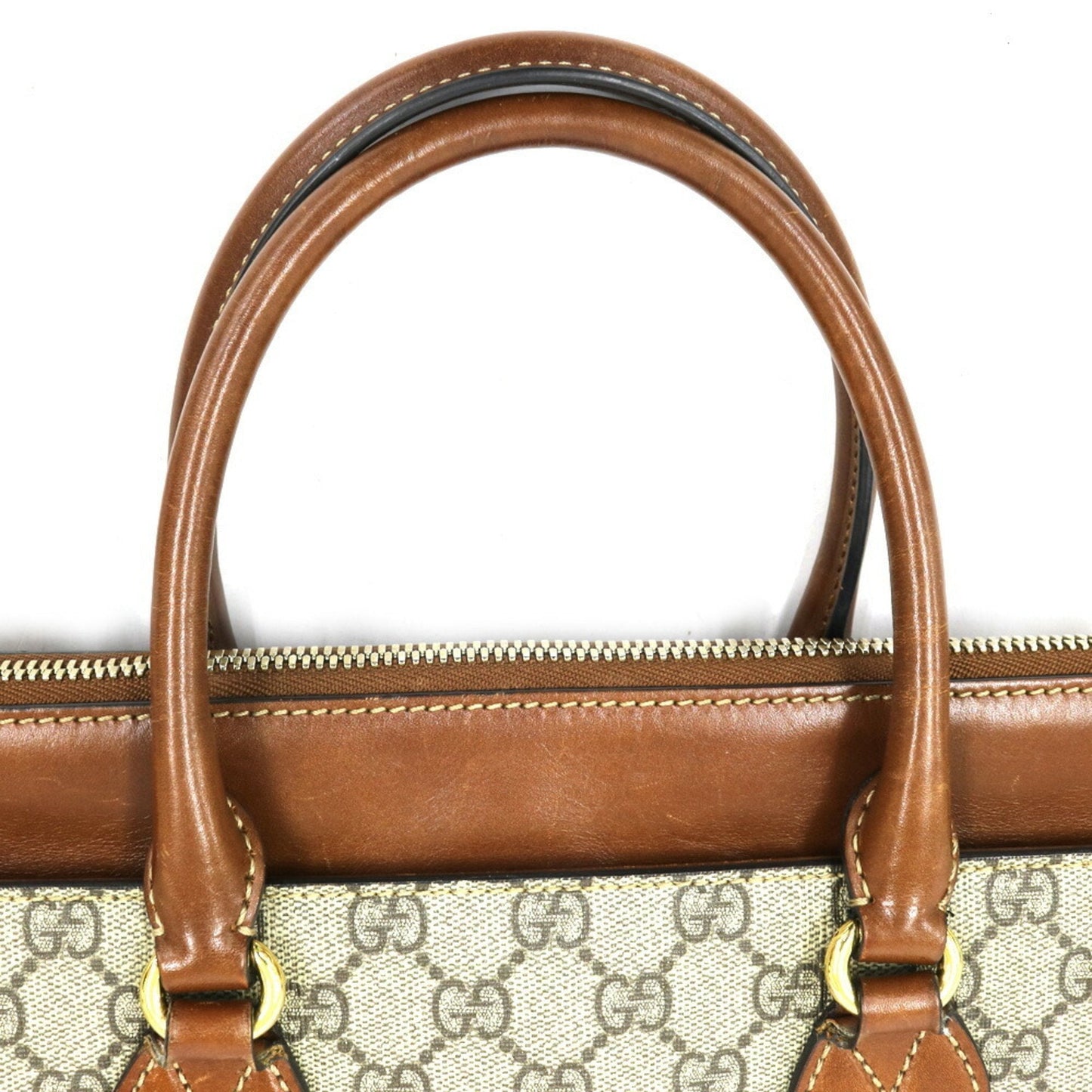 Gucci Shoulder Bag GG Beige Ladies