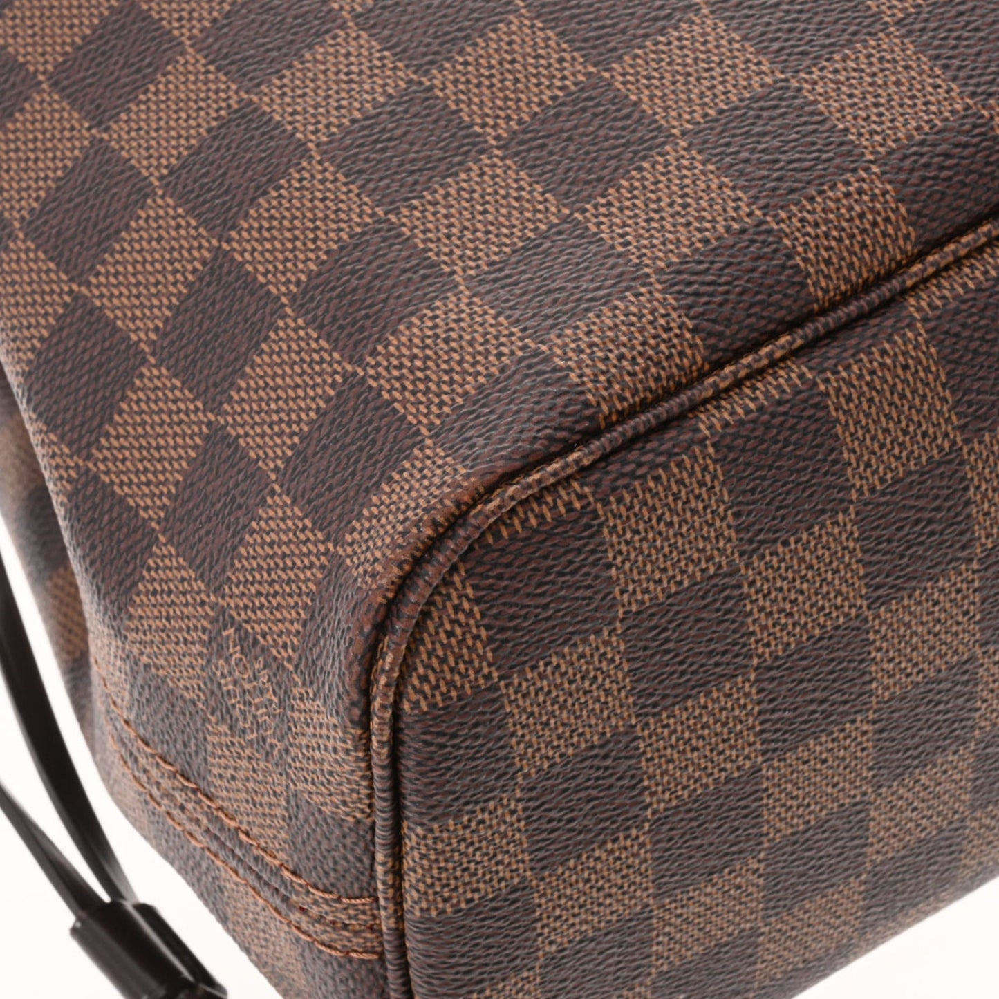 LOUIS VUITTON Damier Neverfull PM Brown N51109 Ladies Canvas Handbag