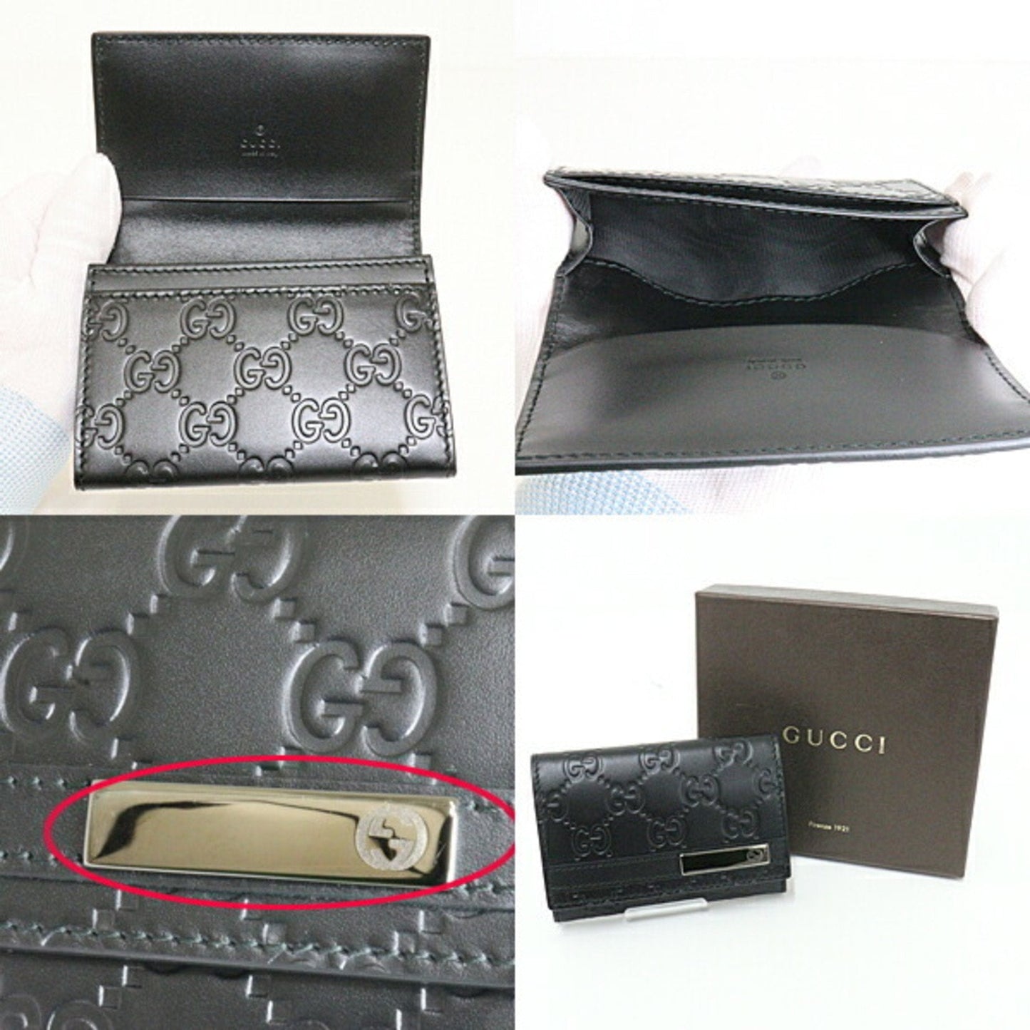Gucci card case 251727-CWC1R black