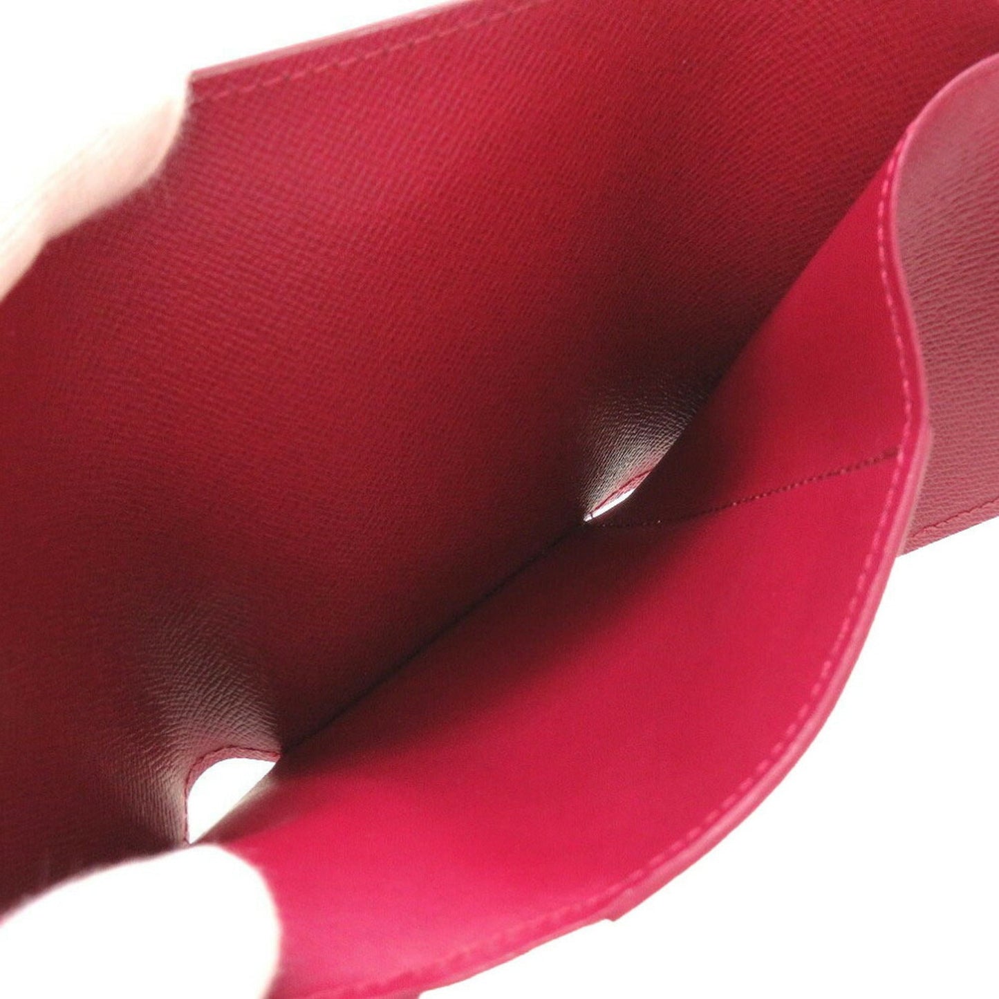 LOUIS VUITTON Epi M62171 Portefeuil Victorine Fuchsia 3-fold wallet