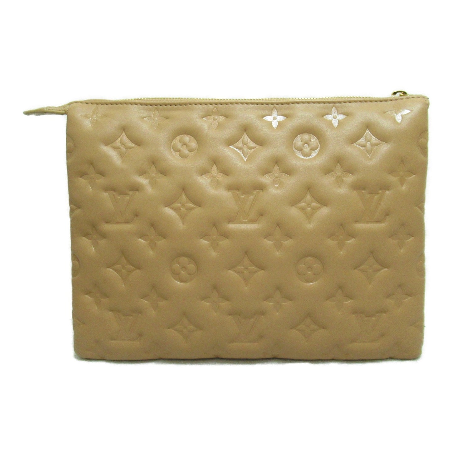 LOUIS VUITTON Coussin PM Shoulder Bag Beige Lamb leather leather M57791
