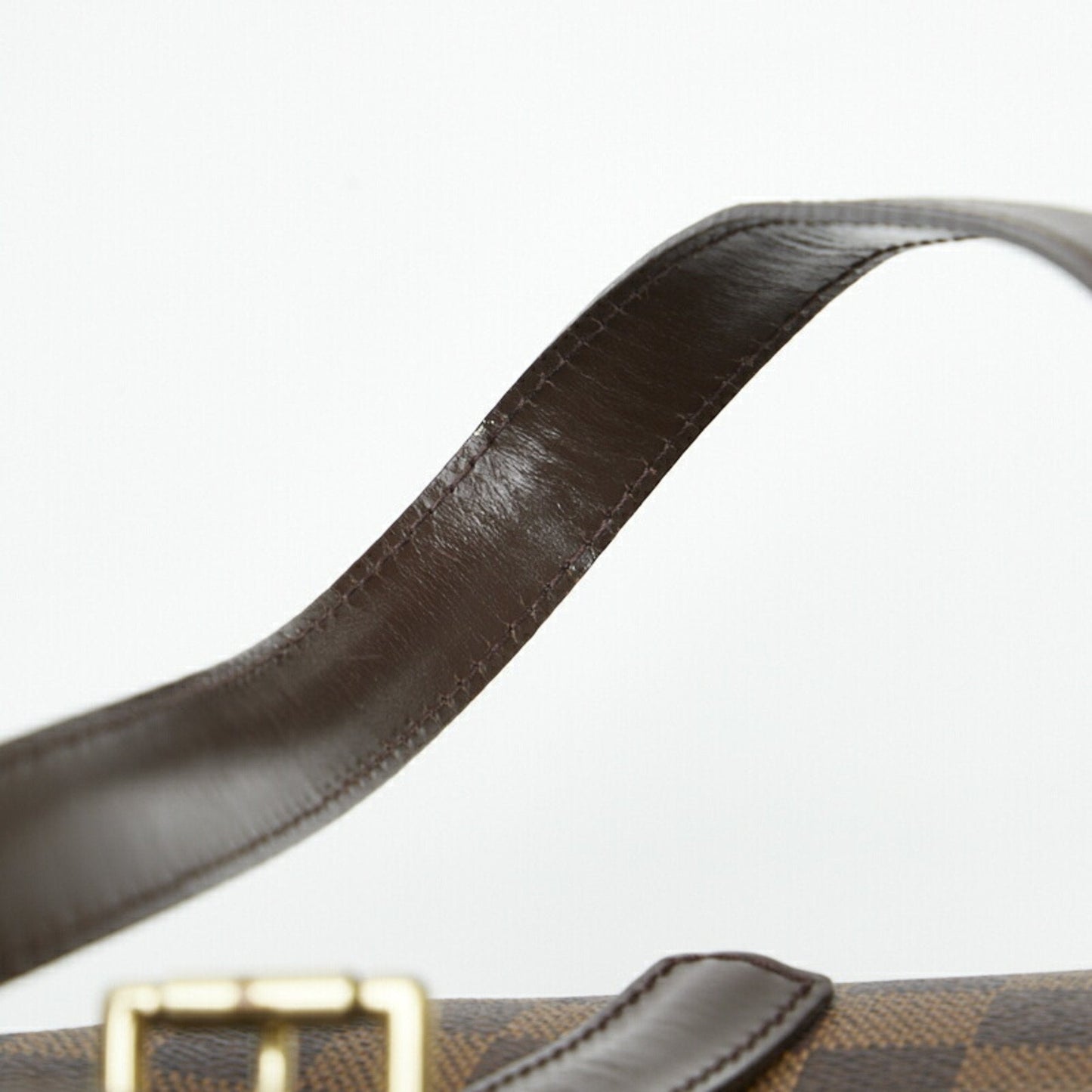 LOUIS VUITTON Damier Chelsea Tote Bag Shoulder N51119 Brown PVC Leather Ladies