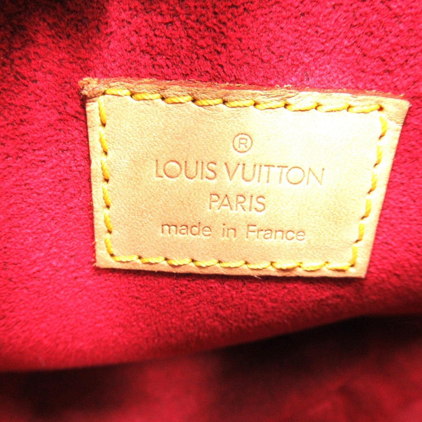LOUIS VUITTON Croissant MM Brown Monogram PVC coated canvas M51512