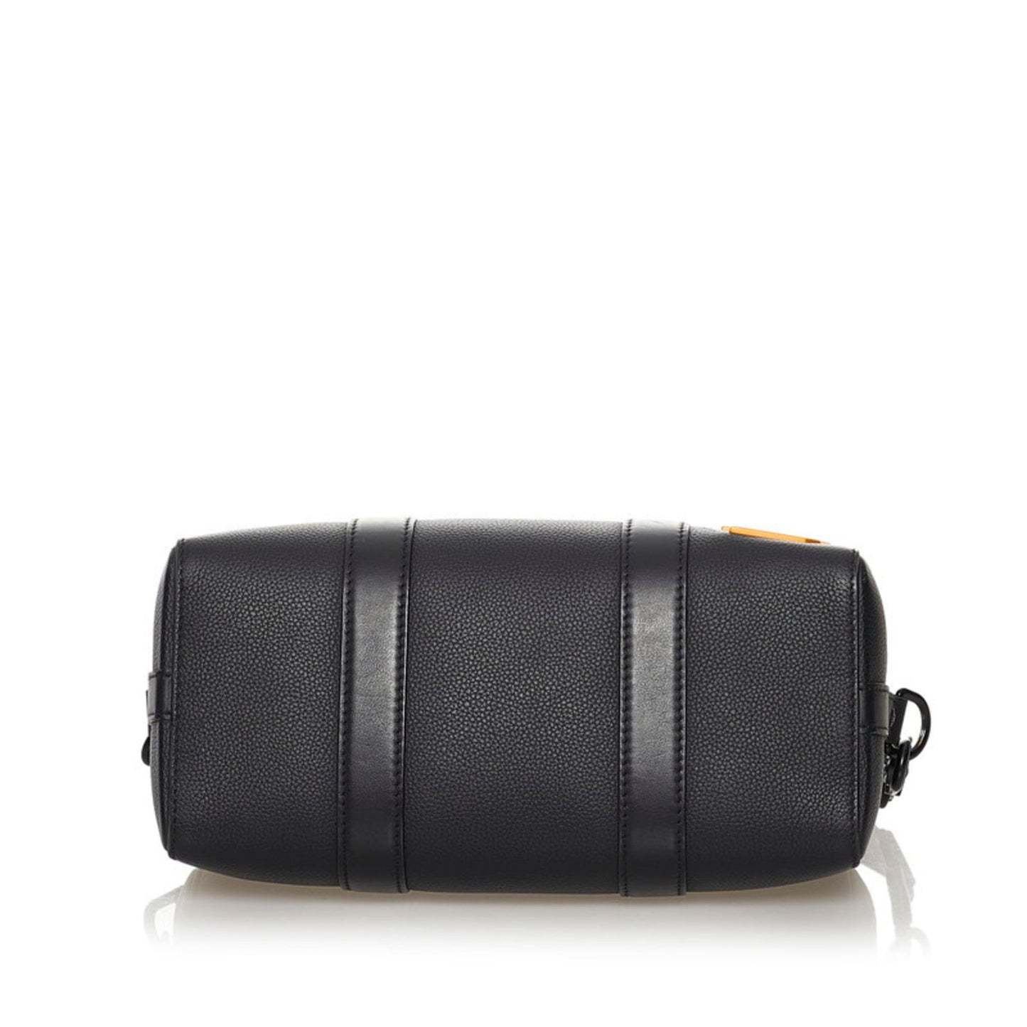 Louis Vuitton Damier Distorted City Keepall Shoulder Bag M57417 Black Grain Leather Men's LOUIS VUITTON