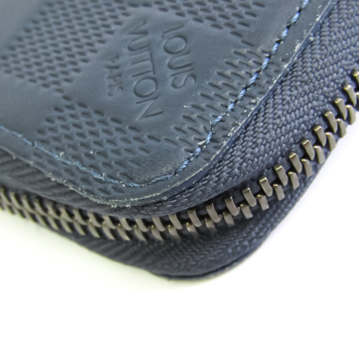 Louis Vuitton Damier Infini Zippy Wallet Vertical N63549 Men's Damier Infini Long Wallet (bi-fold) Cosmos