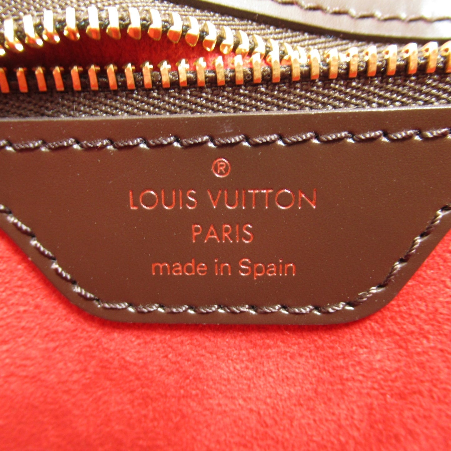 LOUIS VUITTON Hampstead Brown Ebene Damier PVC coated canvas N51205