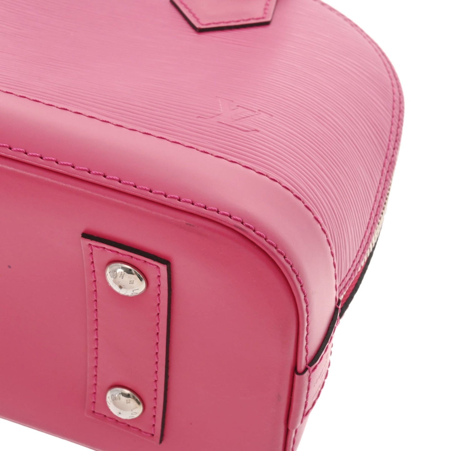 LOUIS VUITTON Epi Alma BB Hot Pink M42048 Women's Leather Handbag