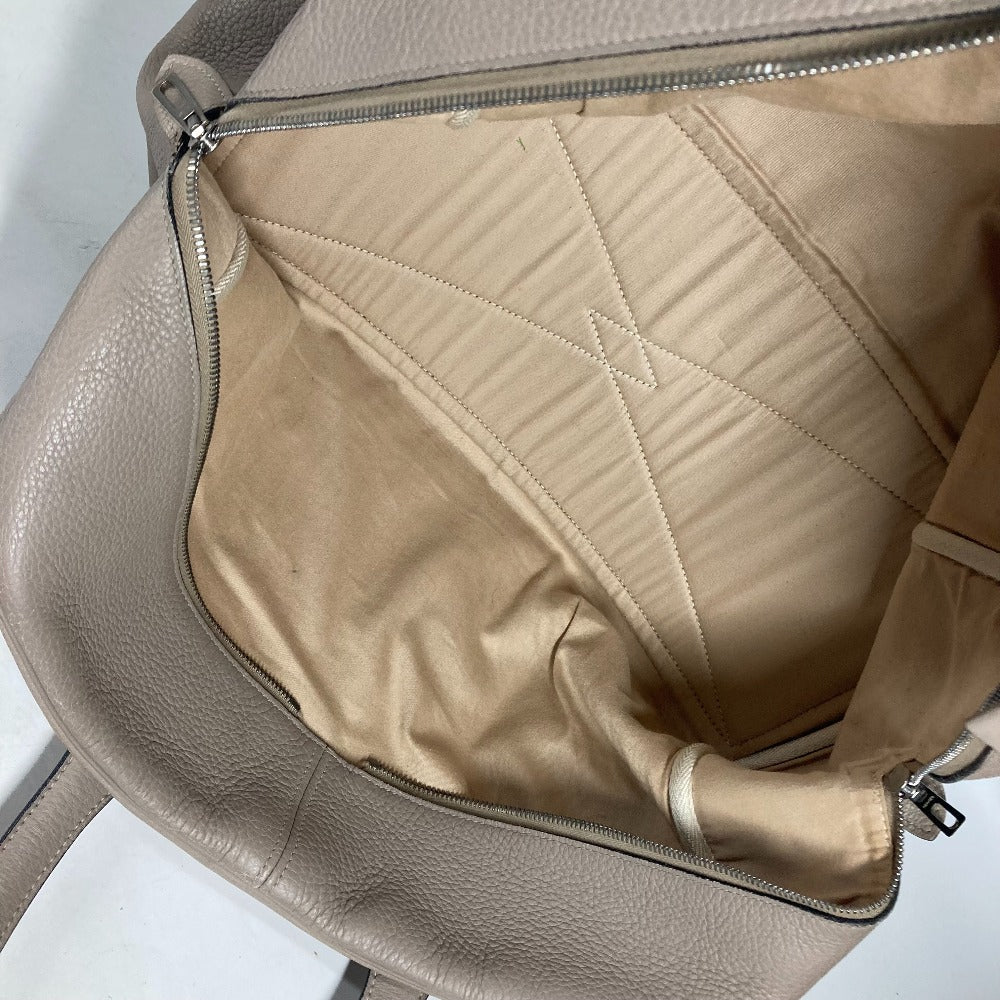 HERMES Boston Duffel bag Taurillon Clemence beige Victoria 2 35