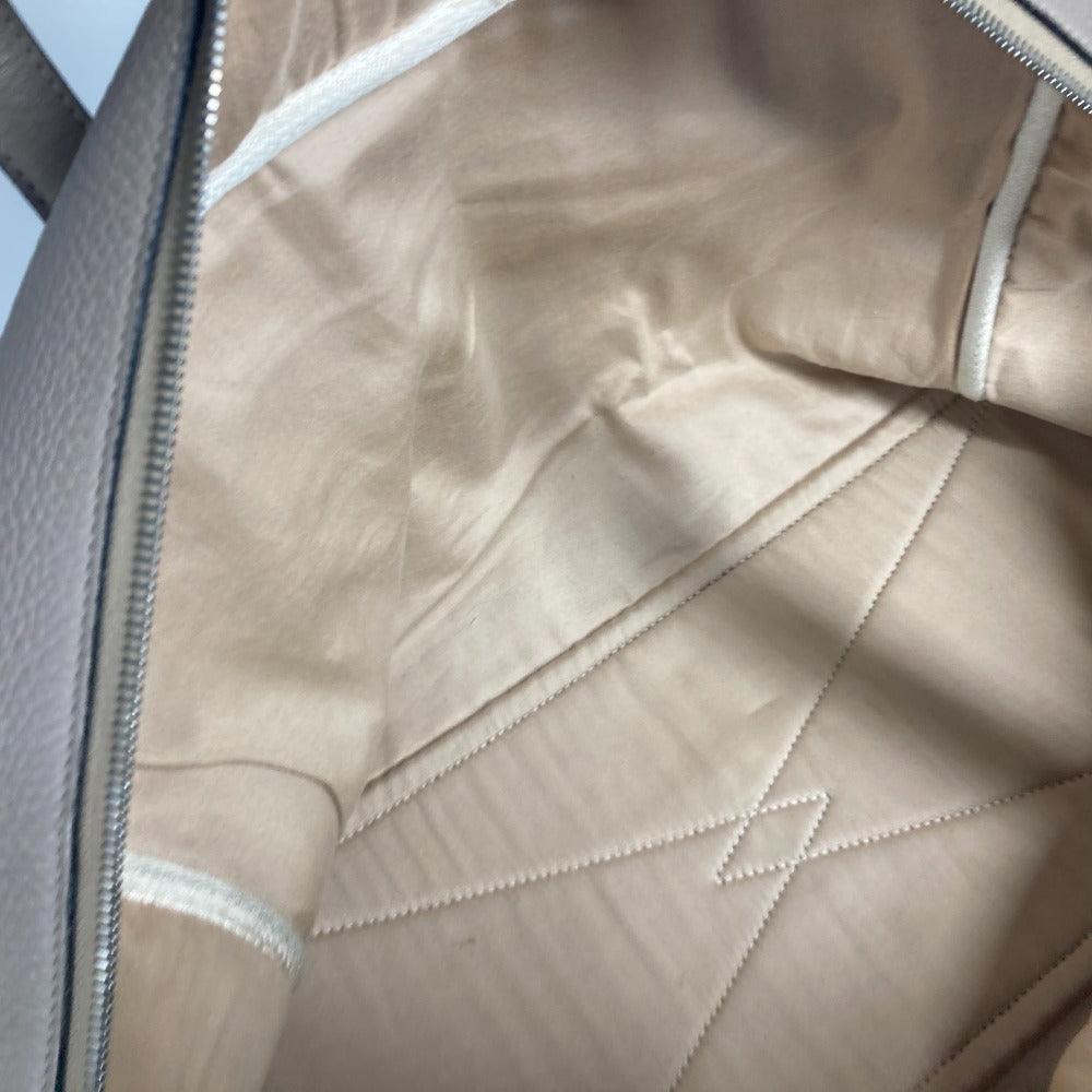 HERMES Boston Duffel bag Taurillon Clemence beige Victoria 2 35