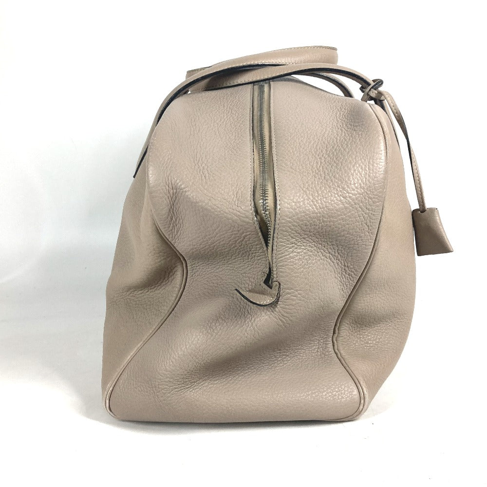 HERMES Boston Duffel bag Taurillon Clemence beige Victoria 2 35