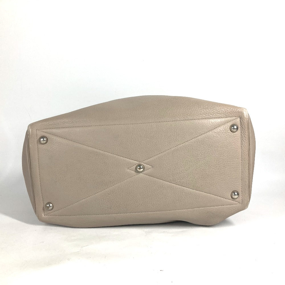 HERMES Boston Duffel bag Taurillon Clemence beige Victoria 2 35