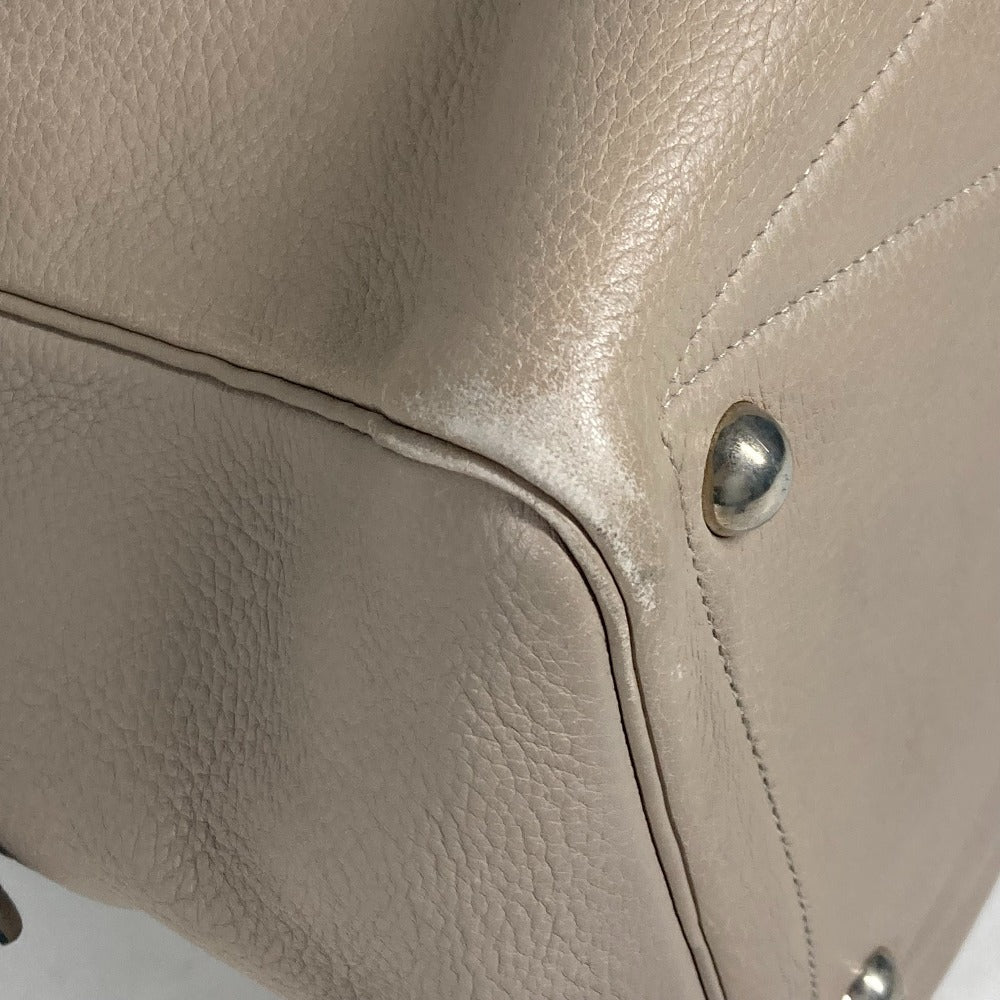 HERMES Boston Duffel bag Taurillon Clemence beige Victoria 2 35