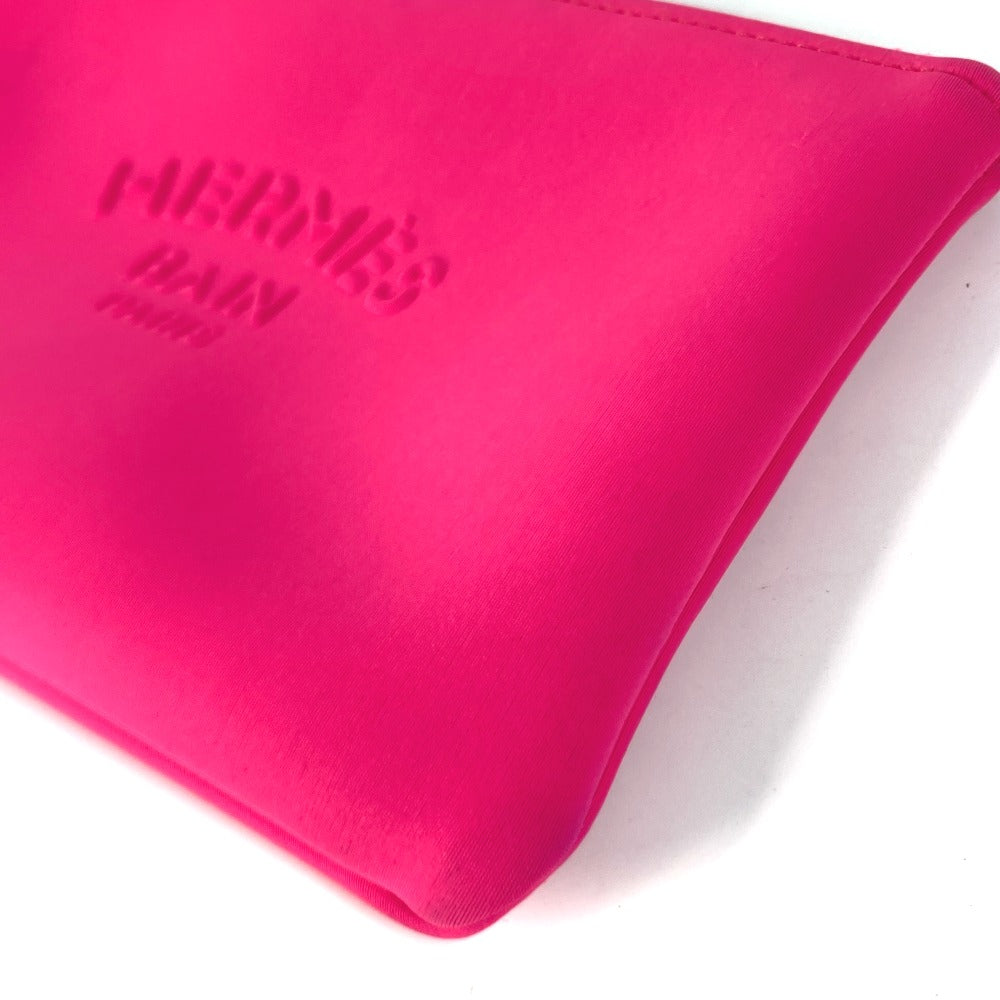 HERMES Pouch polyamide pink Makeup pouch Cosmetics Pouch Neovan PM