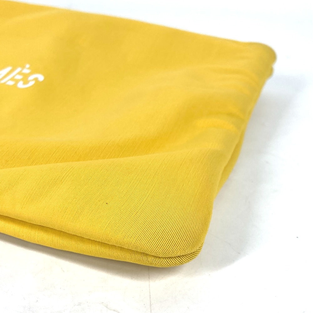 HERMES Clutch bag polyamide yellow Neovan MM