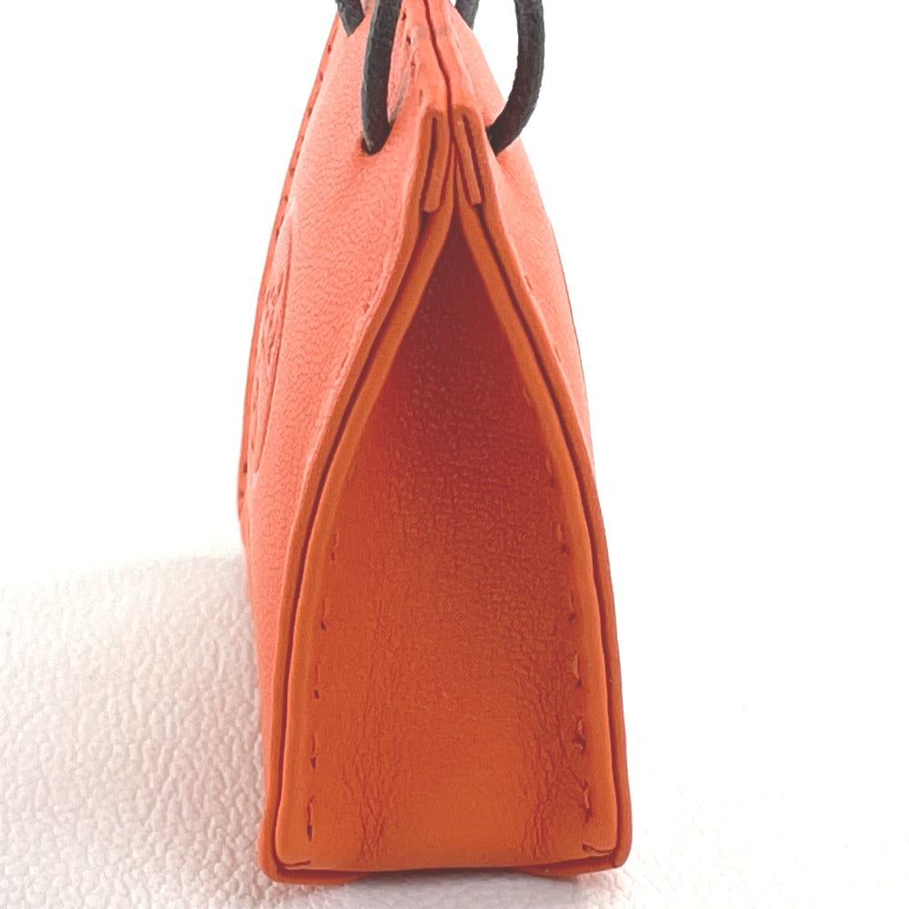 HERMES charm Anyo Miro Orange Shopper sack orange Women Used