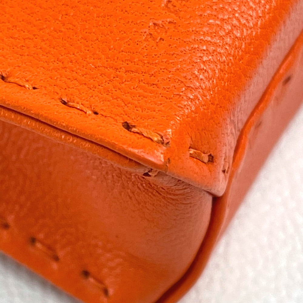 HERMES charm Anyo Miro Orange Shopper sack orange Women Used