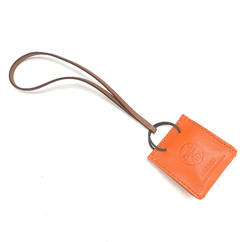 HERMES charm Anyo Miro Orange Shopper sack orange Women Used