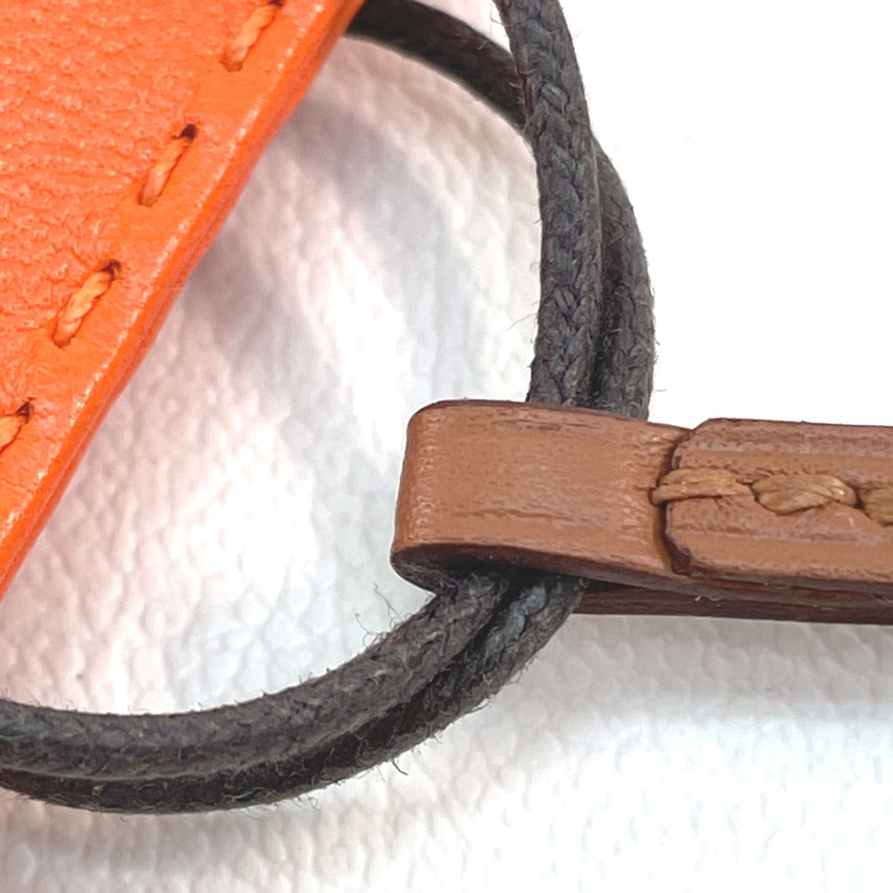 HERMES charm Anyo Miro Orange Shopper sack orange Women Used