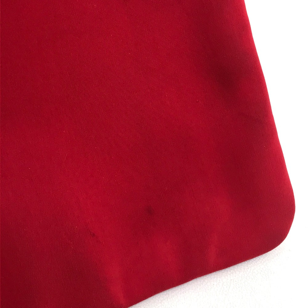 HERMES Pouch polyamide Red Neovan Truth Flat MM Women Used