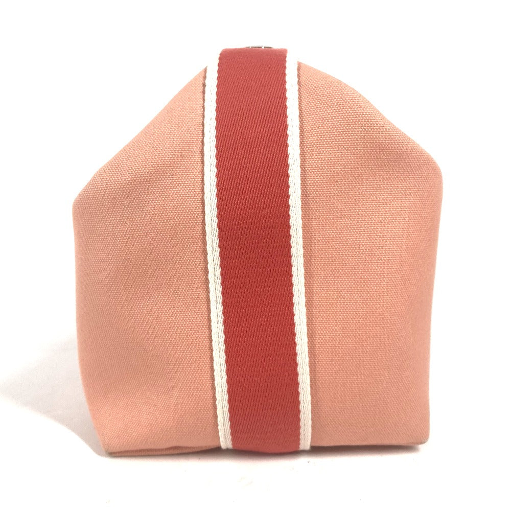 HERMES Handbag canvas pink BRIDE ABLACK GM Women Used