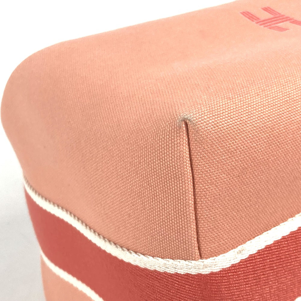 HERMES Handbag canvas pink BRIDE ABLACK GM Women Used