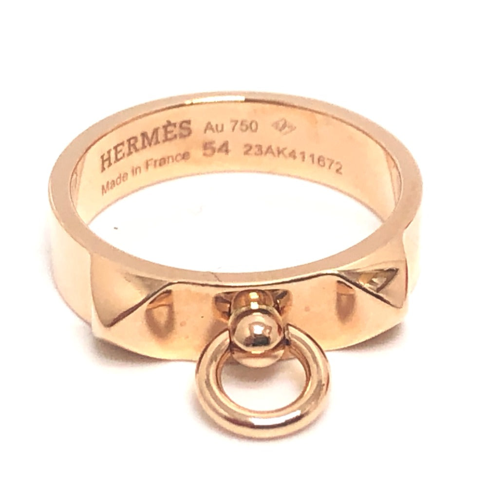 HERMES Ring 18K Pink Gold gold Cory Edssian Women 54 Used