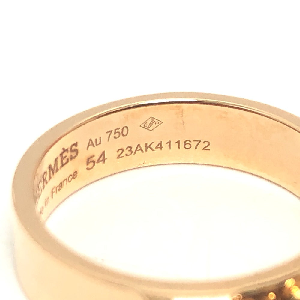 HERMES Ring 18K Pink Gold gold Cory Edssian Women 54 Used