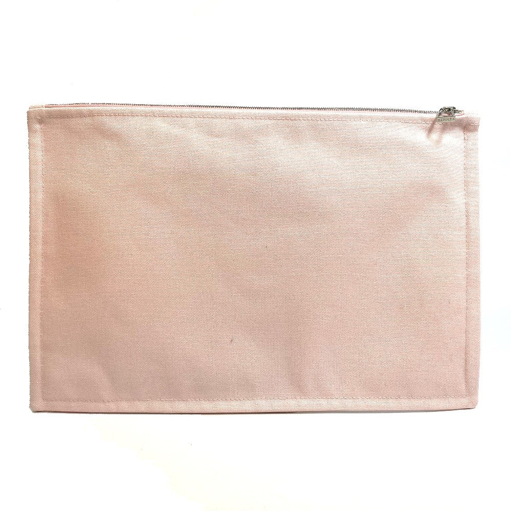 HERMES Pouch cotton pink accessory case Adada Dot GM