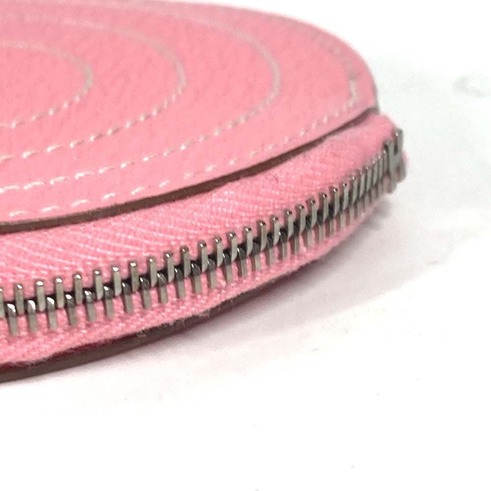 HERMES Coin case Shave pink In the loop Women Used
