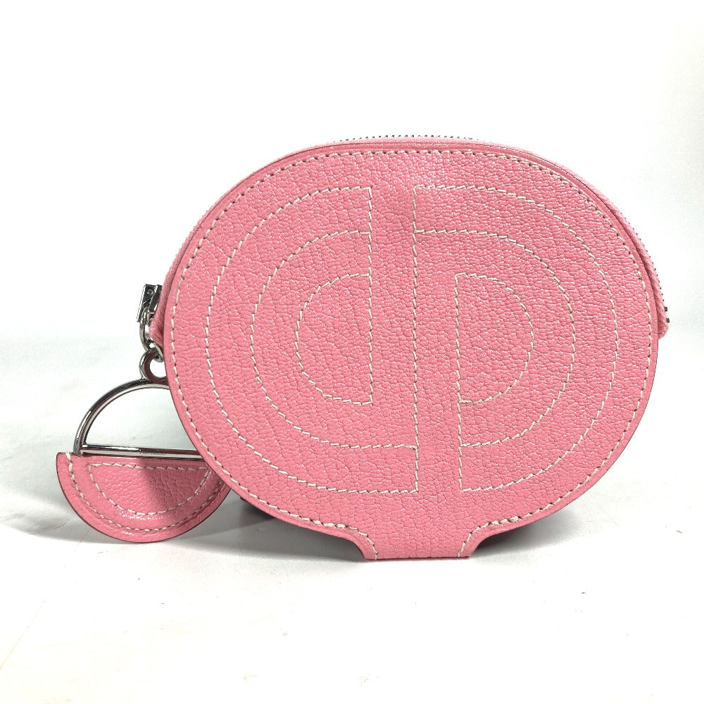 HERMES Coin case Shave pink In the loop Women Used