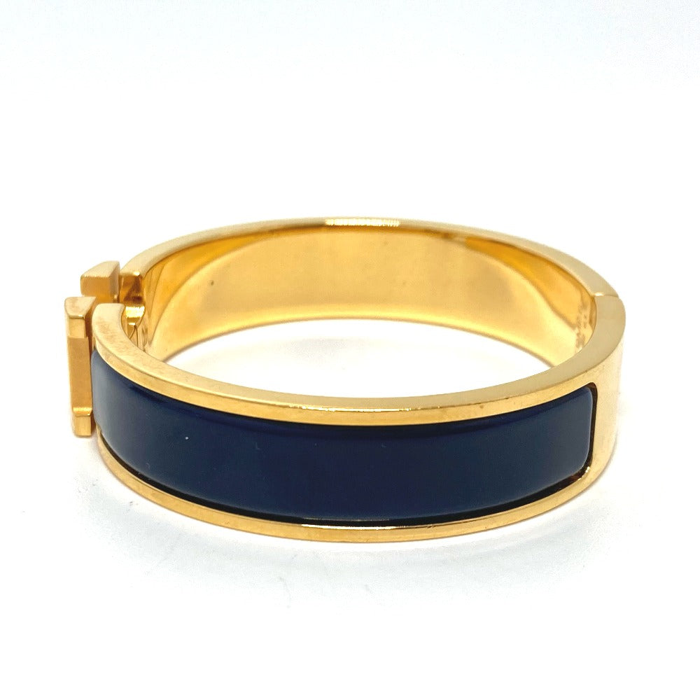 HERMES Bangle H700001F 87PM metal gold Click crack PM