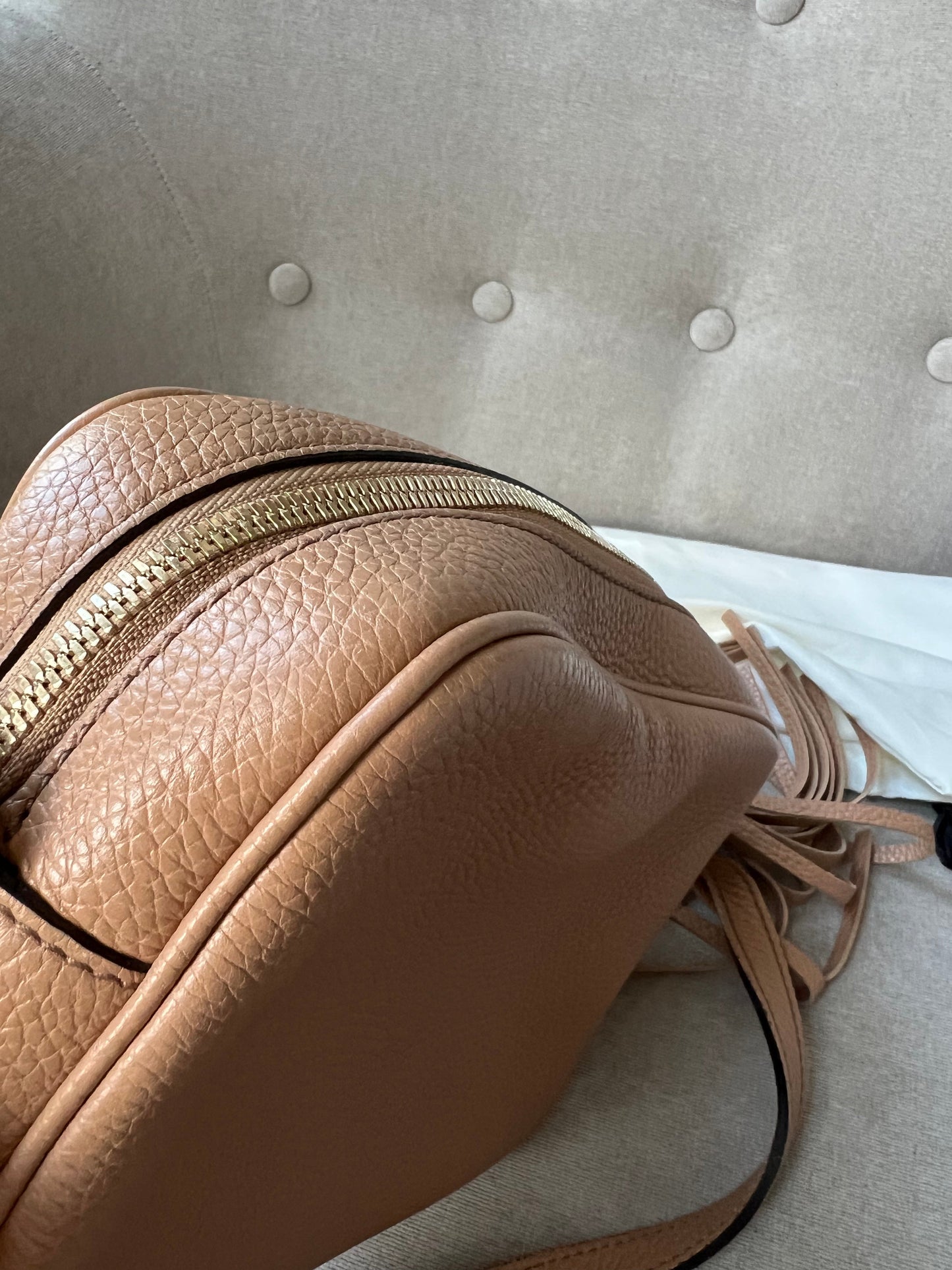 Gucci Rose Beige Soho Disco (RRP £1050)