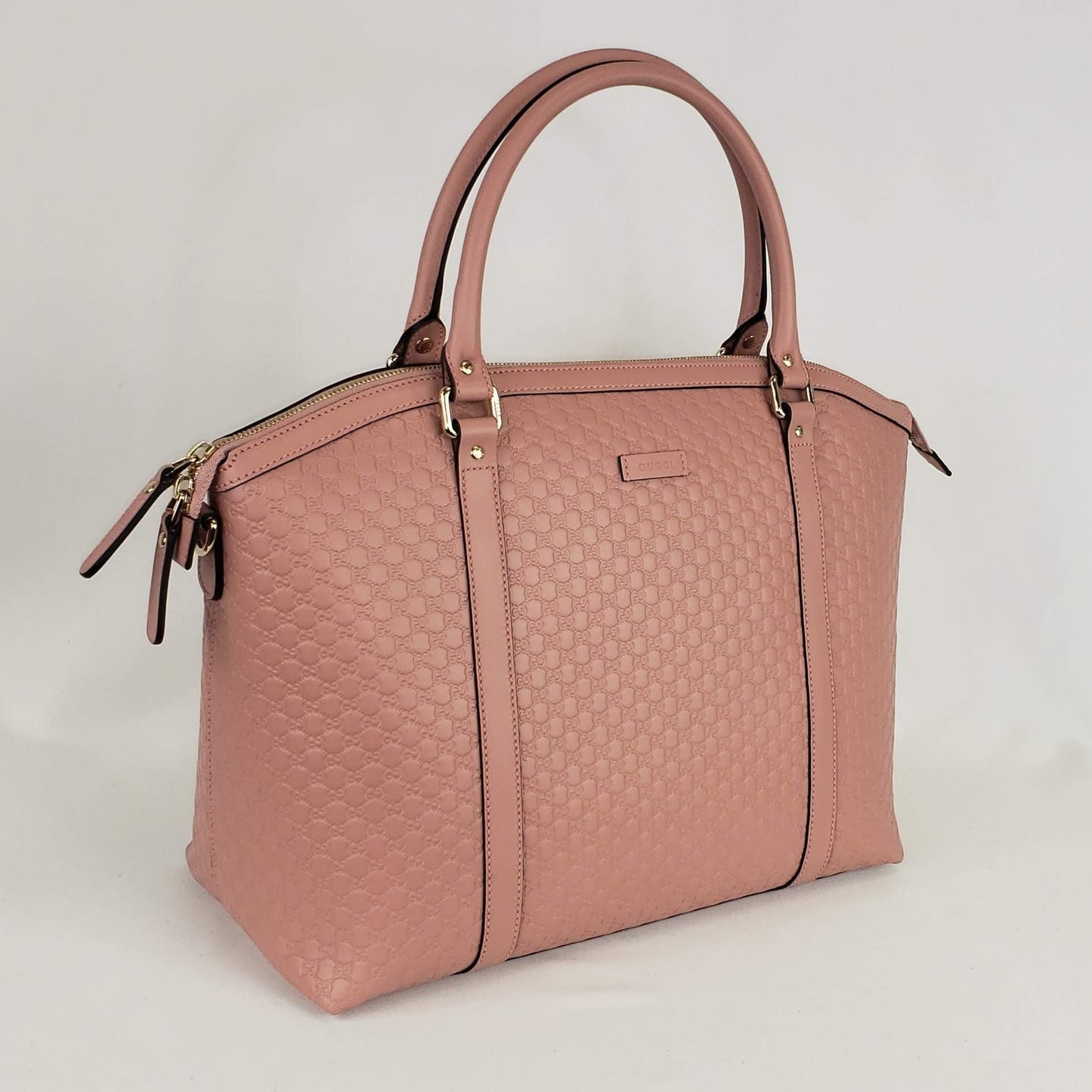 Gucci GG Convertible Handbag in Soft Pink