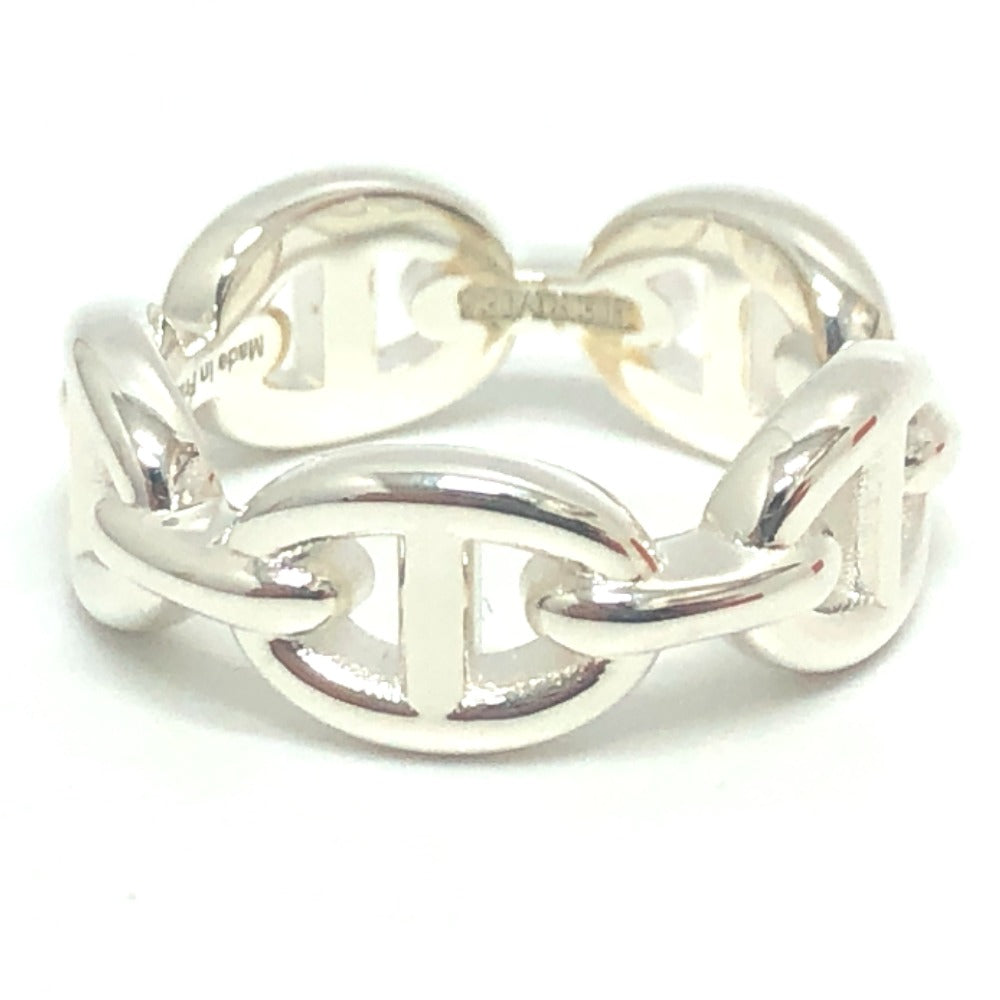 HERMES Ring SV925 Silver Chene Dunkle Enchant PM mens(Unisex) 51 Used